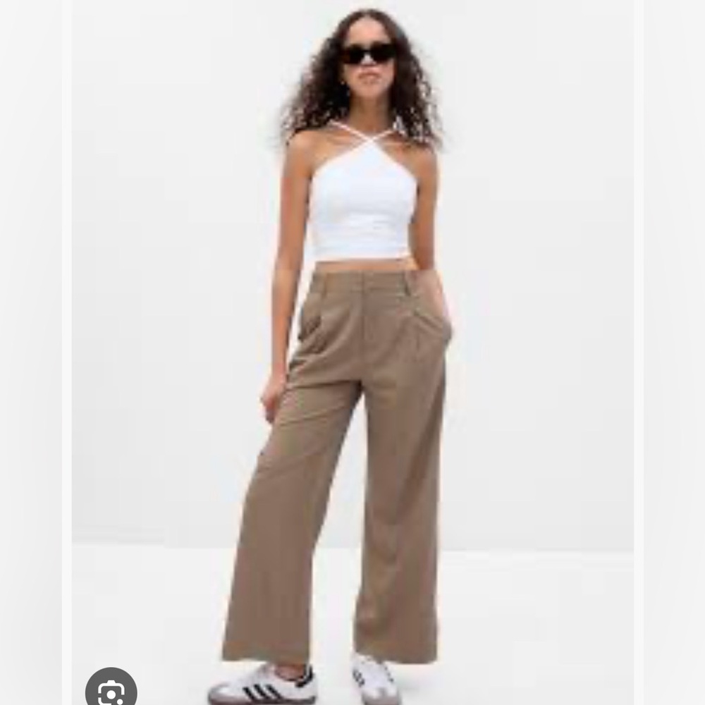 Tan Gap fit trousers